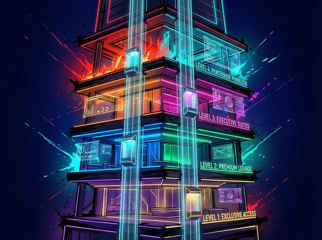 德州扑克下载 泼墨摩天楼VIP层级 - 赛博特权